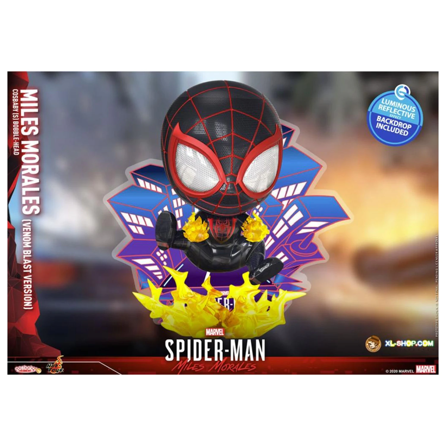 Spider-Man Cosbaby Wave 4 Miles Morales Venom Blast Version product photo