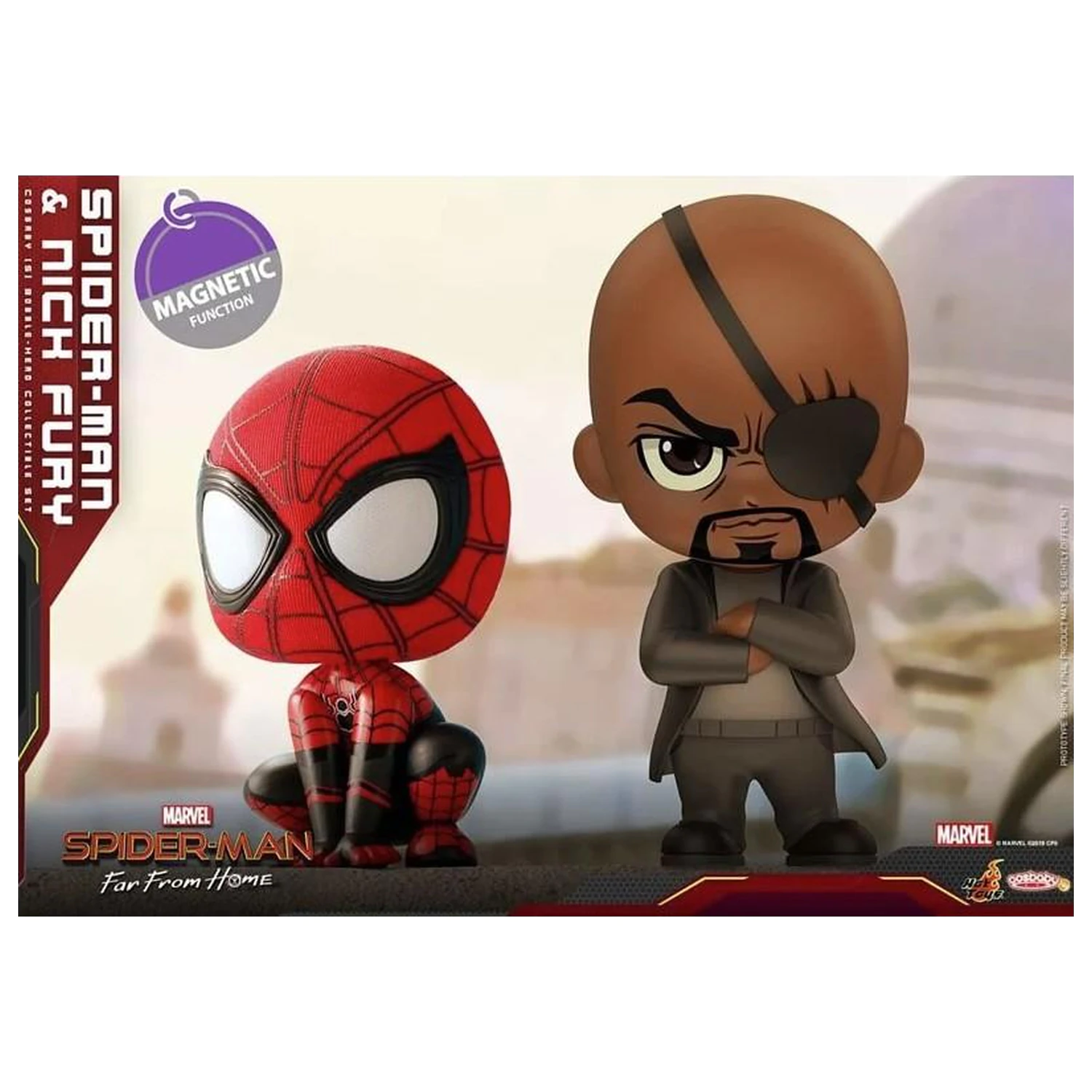 Spider-Man Cosbaby Wave 4 Spider-Man & Nick Fury Set product photo