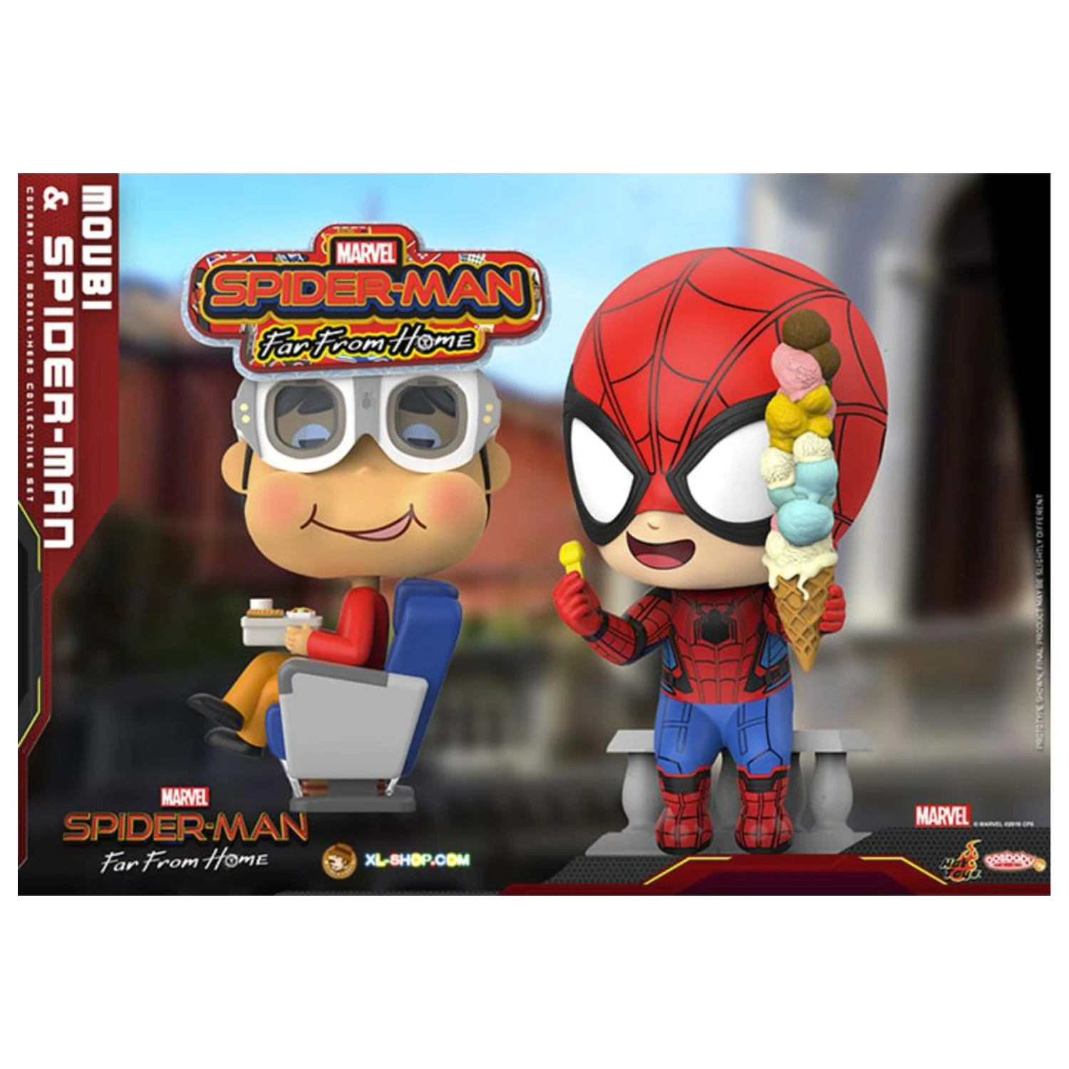SPIDER-MAN Cosbaby Wave 5 Movbi & Spider-Man Set product photo