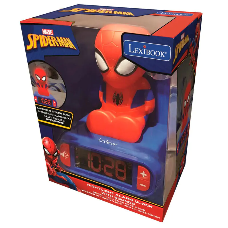 Marvel Spiderman Digital 3D alarm clock product photo
