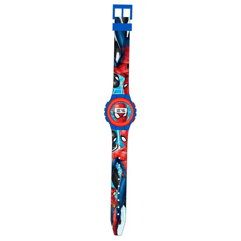 Marvel Spiderman digital watch + diary + 6 multi colour pen set product photo