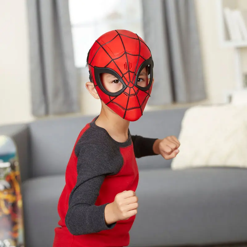 Marvel Spiderman electronic mask product photo