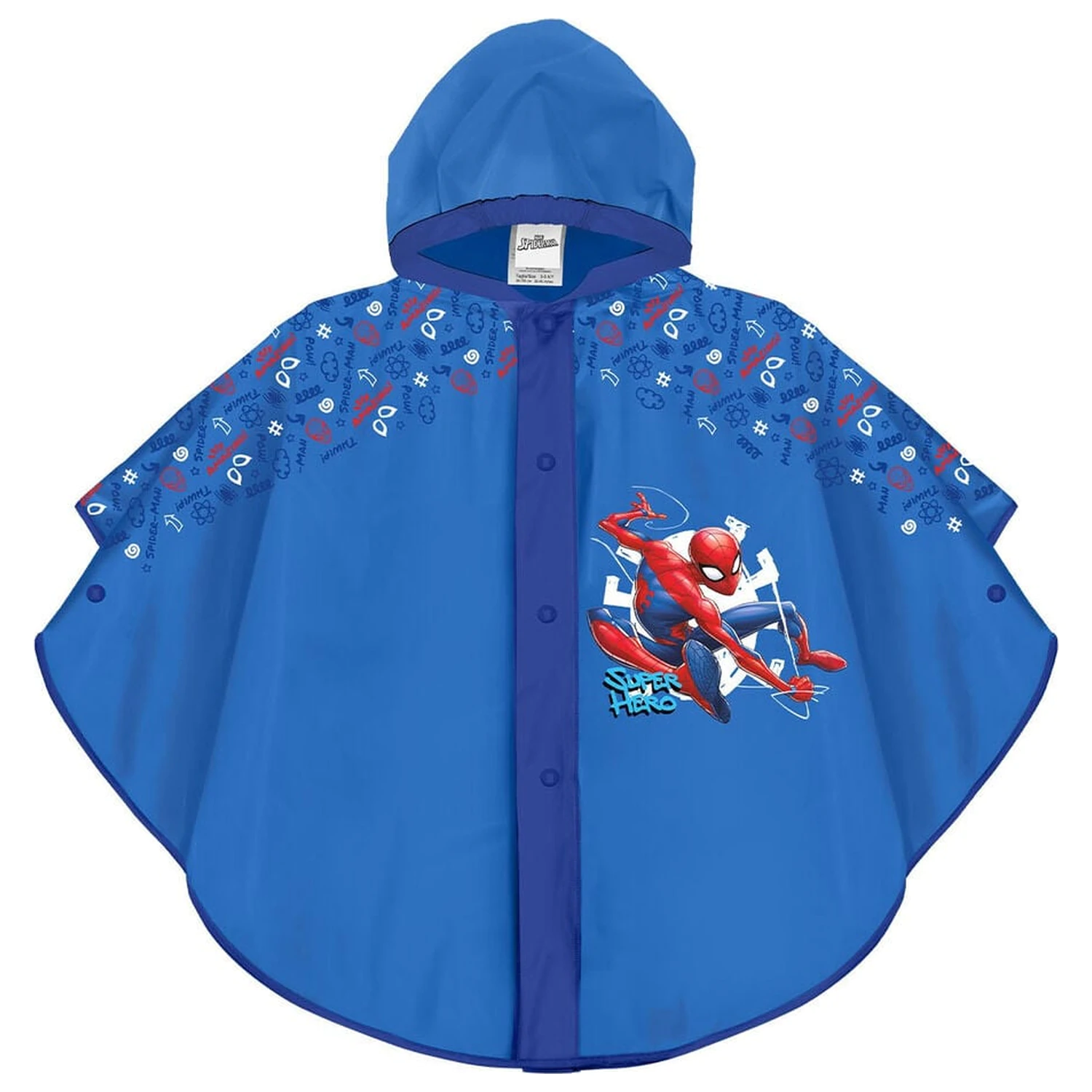 Marvel Spiderman raincoat product photo