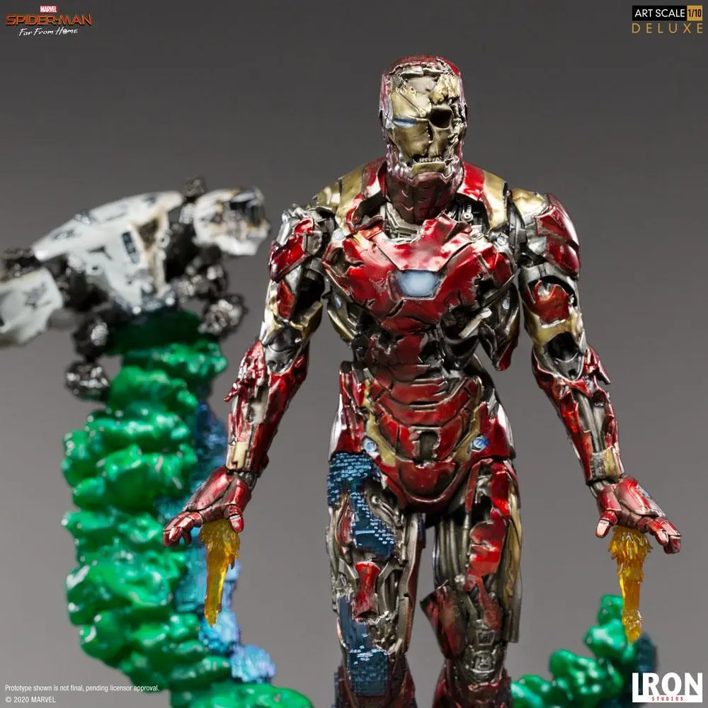 Spider-Man: Far From Home BDS Art Scale Deluxe Statue 1/10 Iron Man Illusion 21 cm product photo