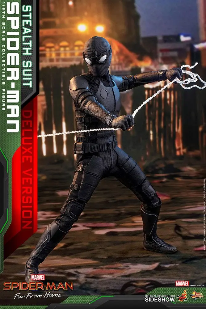 Spider-Man: Far From Home MM Action Figure 1/6 Spider-Man (Stealth Suit) Deluxe Version 29 cm product photo