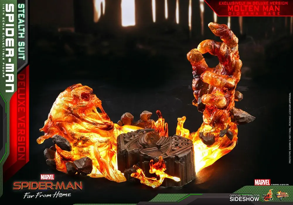 Spider-Man: Far From Home MM Action Figure 1/6 Spider-Man (Stealth Suit) Deluxe Version 29 cm product photo