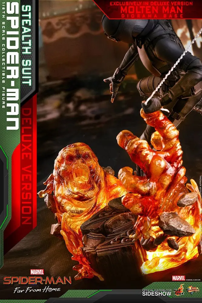 Spider-Man: Far From Home MM Action Figure 1/6 Spider-Man (Stealth Suit) Deluxe Version 29 cm product photo