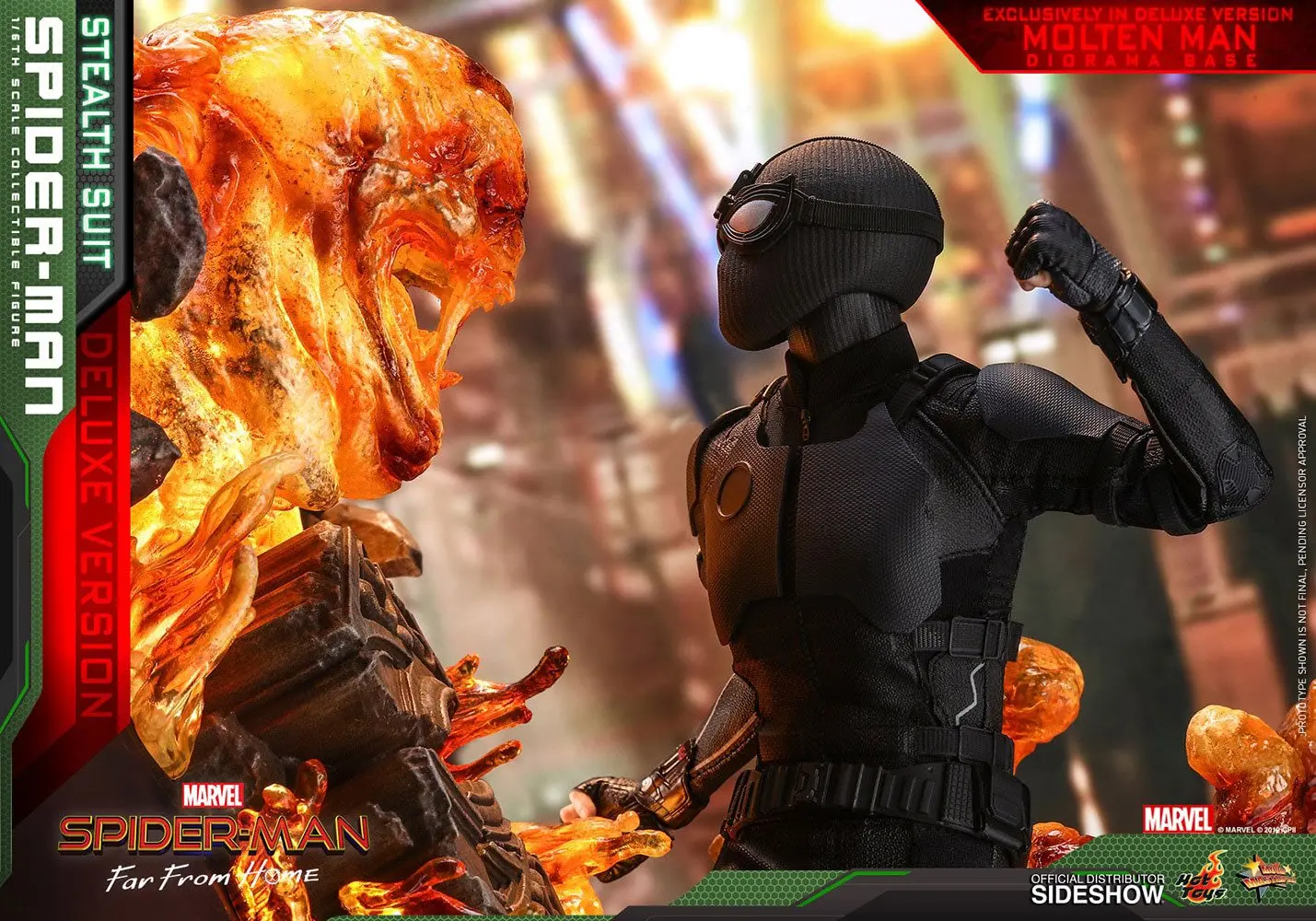 Spider-Man: Far From Home MM Action Figure 1/6 Spider-Man (Stealth Suit) Deluxe Version 29 cm product photo