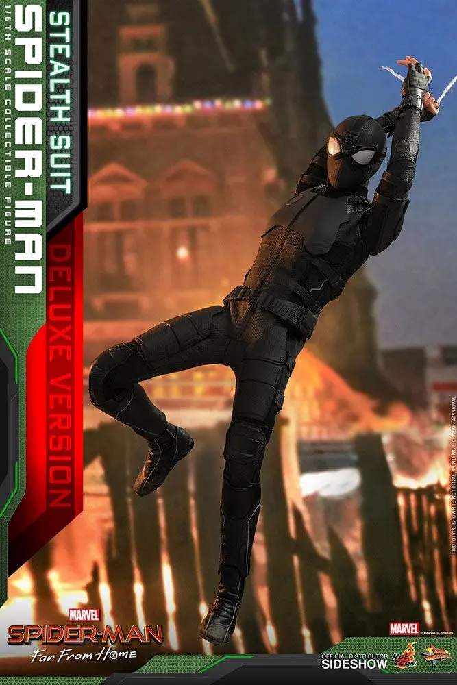 Spider-Man: Far From Home MM Action Figure 1/6 Spider-Man (Stealth Suit) Deluxe Version 29 cm product photo