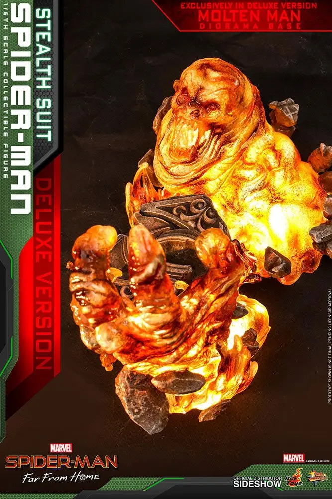 Spider-Man: Far From Home MM Action Figure 1/6 Spider-Man (Stealth Suit) Deluxe Version 29 cm product photo