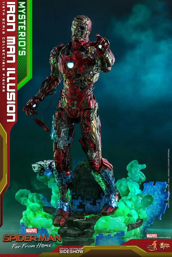Spider-Man: Far From Home MMS PVC Action Figure 1/6 Mysterio's Iron Man Illusion 32 cm product photo