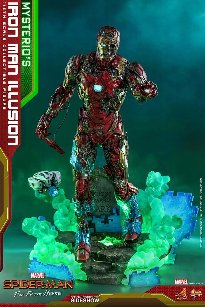 Spider-Man: Far From Home MMS PVC Action Figure 1/6 Mysterio's Iron Man Illusion 32 cm product photo