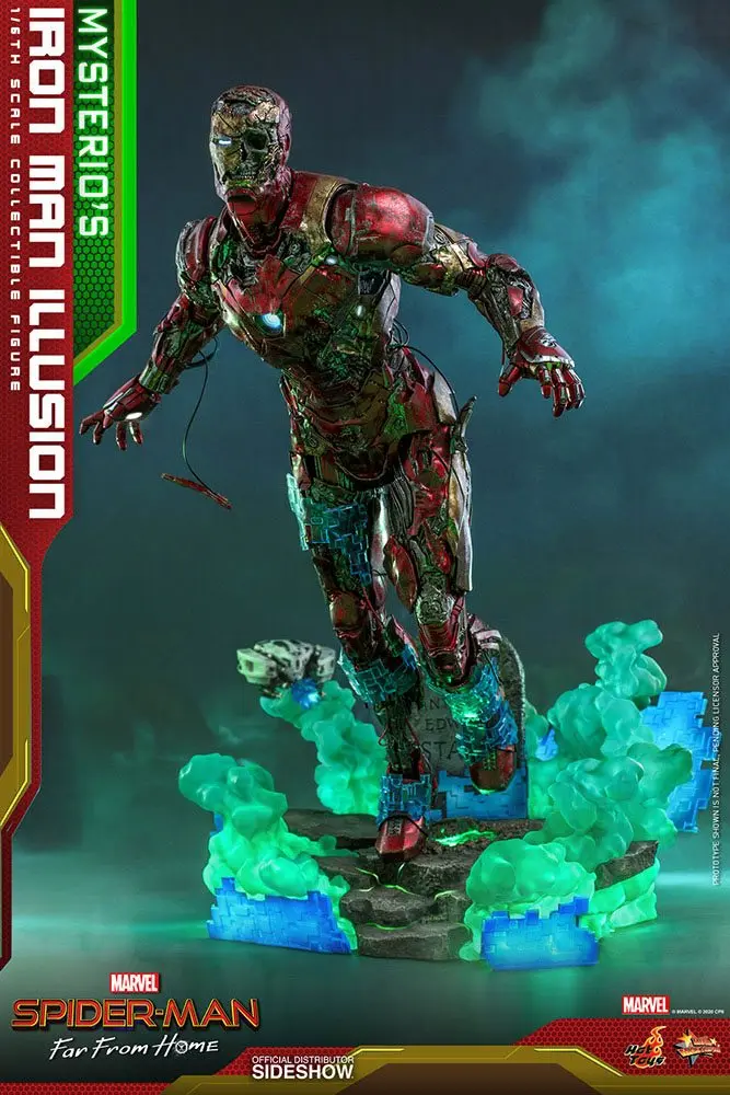 Spider-Man: Far From Home MMS PVC Action Figure 1/6 Mysterio's Iron Man Illusion 32 cm product photo