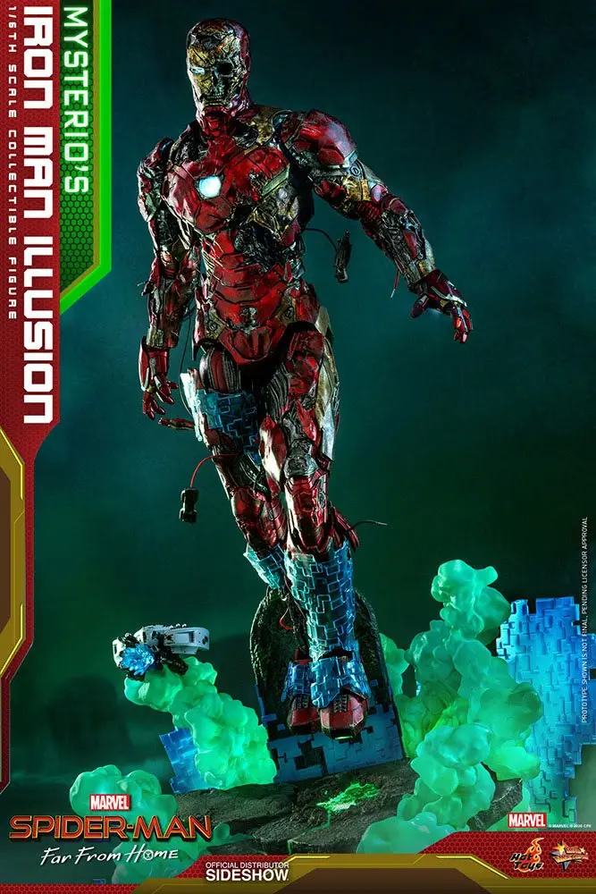 Spider-Man: Far From Home MMS PVC Action Figure 1/6 Mysterio's Iron Man Illusion 32 cm product photo