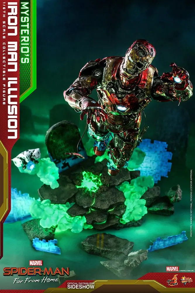 Spider-Man: Far From Home MMS PVC Action Figure 1/6 Mysterio's Iron Man Illusion 32 cm product photo