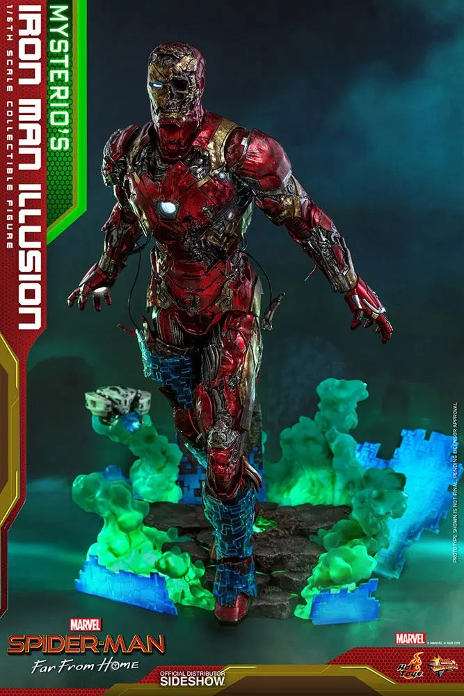 Spider-Man: Far From Home MMS PVC Action Figure 1/6 Mysterio's Iron Man Illusion 32 cm product photo