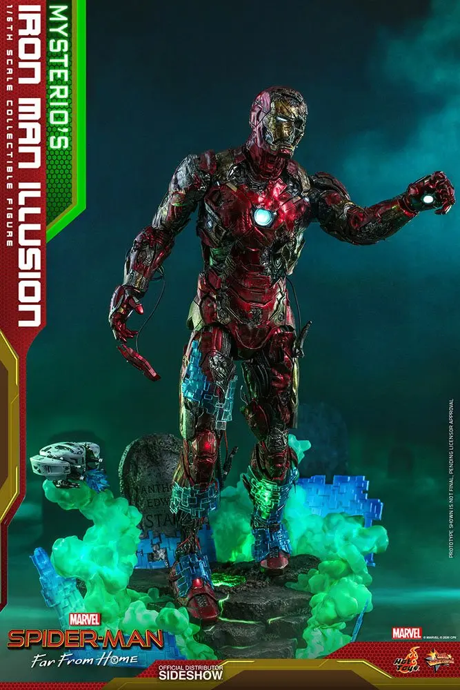 Spider-Man: Far From Home MMS PVC Action Figure 1/6 Mysterio's Iron Man Illusion 32 cm product photo