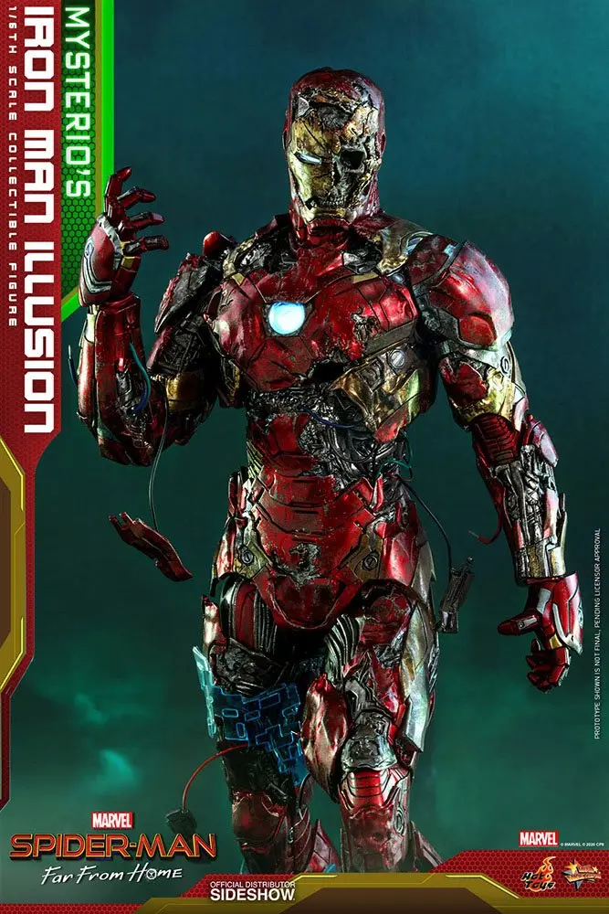 Spider-Man: Far From Home MMS PVC Action Figure 1/6 Mysterio's Iron Man Illusion 32 cm product photo