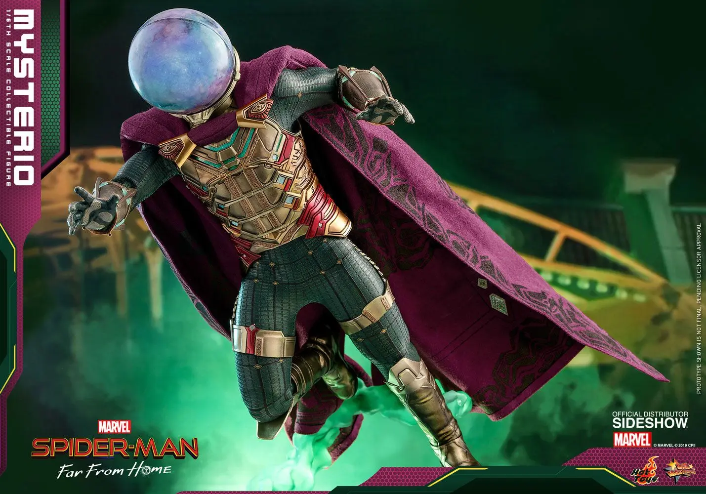 Spider-Man: Far From Home Movie Masterpiece Action Figure 1/6 Mysterio 30 cm product photo