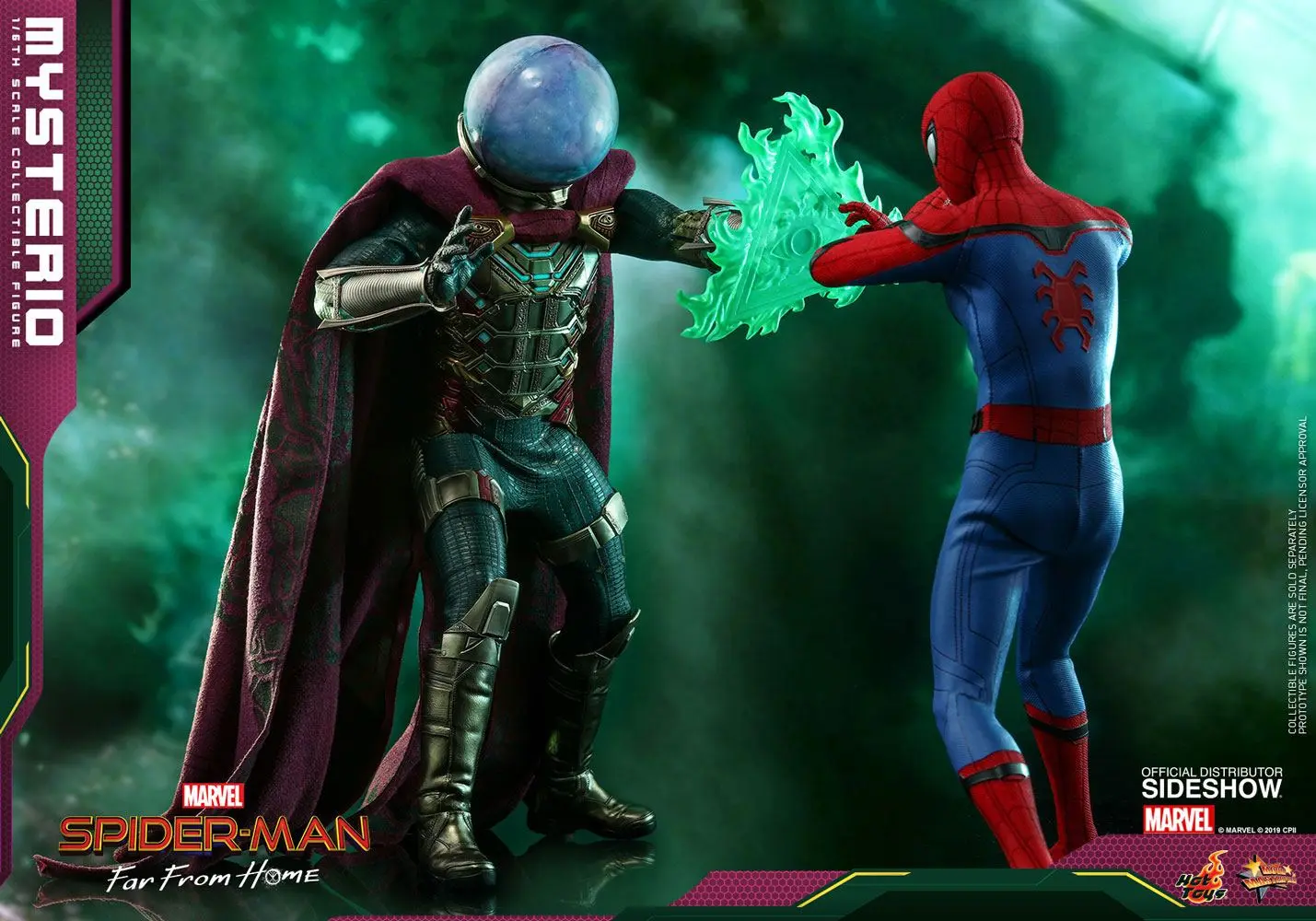 Spider-Man: Far From Home Movie Masterpiece Action Figure 1/6 Mysterio 30 cm product photo