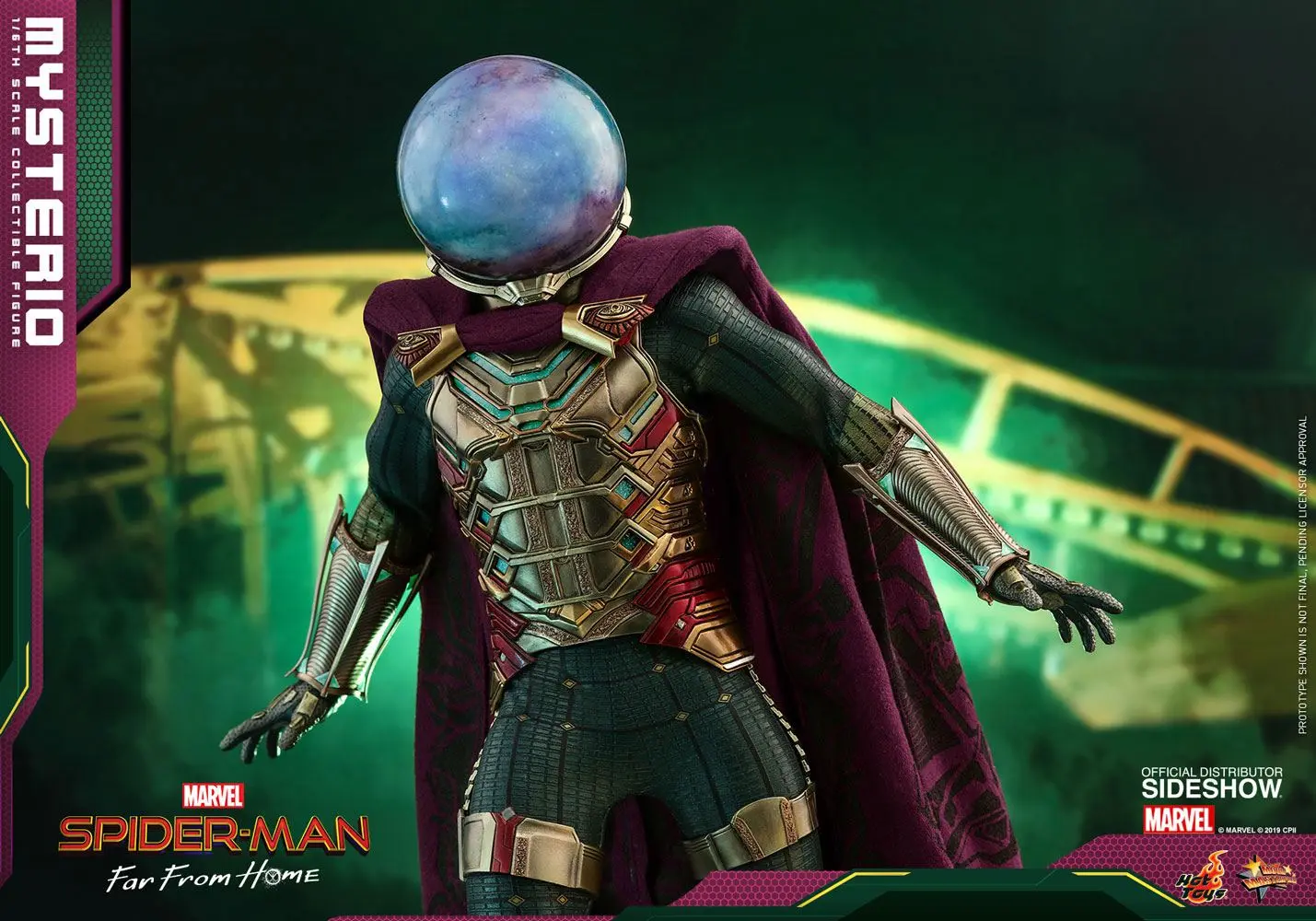 Spider-Man: Far From Home Movie Masterpiece Action Figure 1/6 Mysterio 30 cm product photo