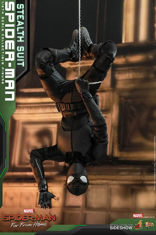 Spider-Man: Far From Home Movie Masterpiece Action Figure 1/6 Spider-Man (Stealth Suit) 29 cm product photo
