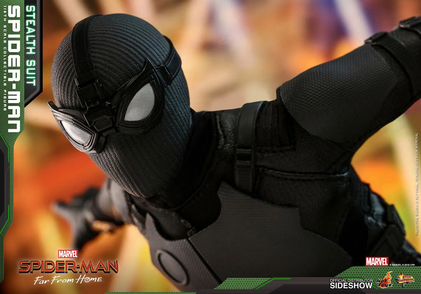 Spider-Man: Far From Home Movie Masterpiece Action Figure 1/6 Spider-Man (Stealth Suit) 29 cm product photo