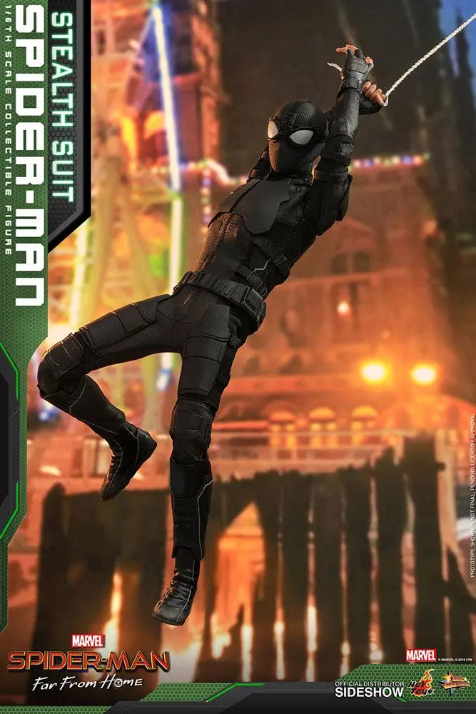 Spider-Man: Far From Home Movie Masterpiece Action Figure 1/6 Spider-Man (Stealth Suit) 29 cm product photo