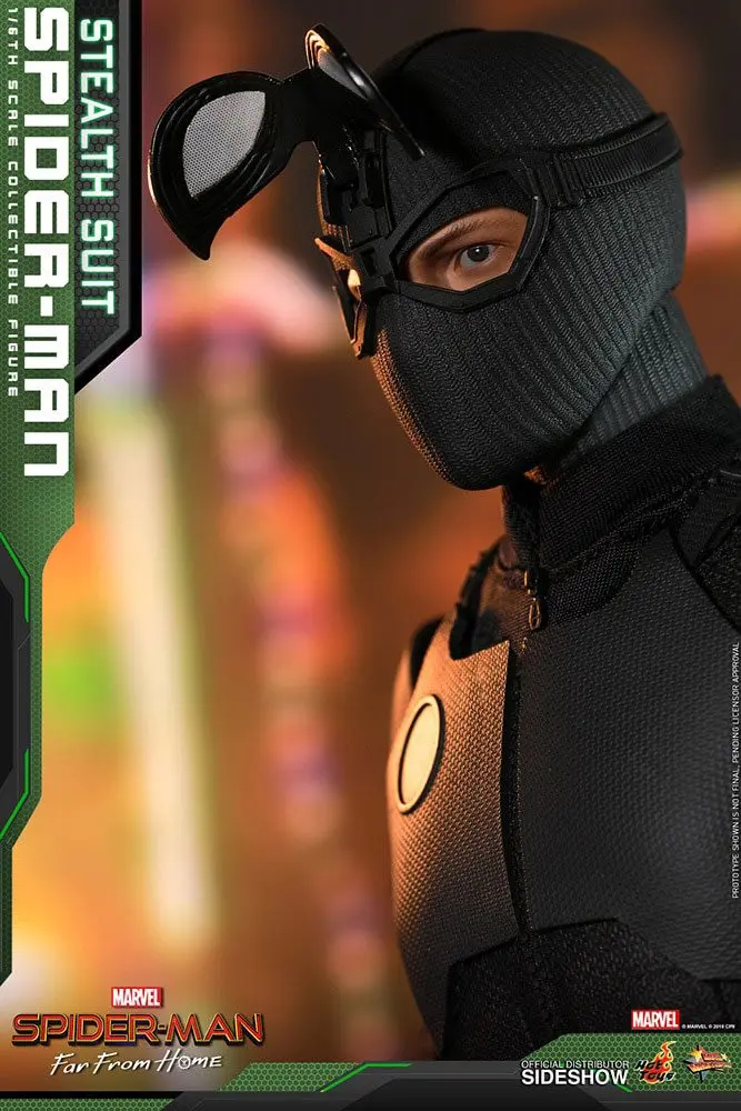 Spider-Man: Far From Home Movie Masterpiece Action Figure 1/6 Spider-Man (Stealth Suit) 29 cm product photo