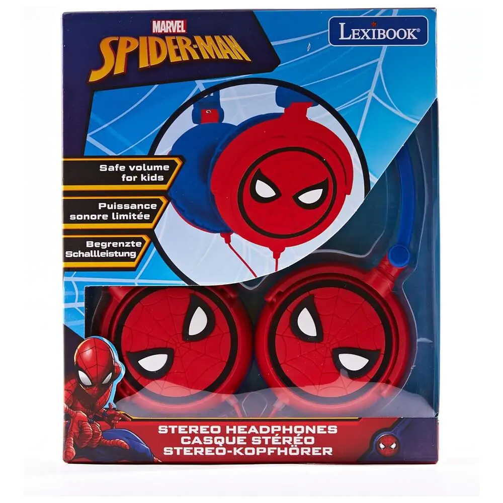 Marvel Spiderman foldable headphones termékfotó