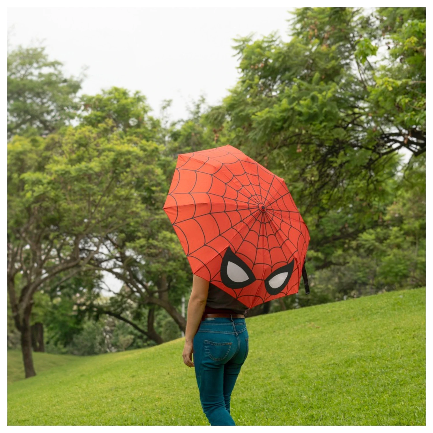 Marvel Spiderman Foodie Automatic folding umbrella product photo