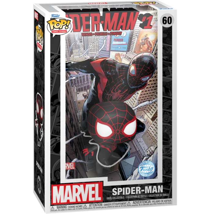 Spider-Man Funko POP! Comic Cover Vinyl Figure Spider-Man 2016 #1 product photo