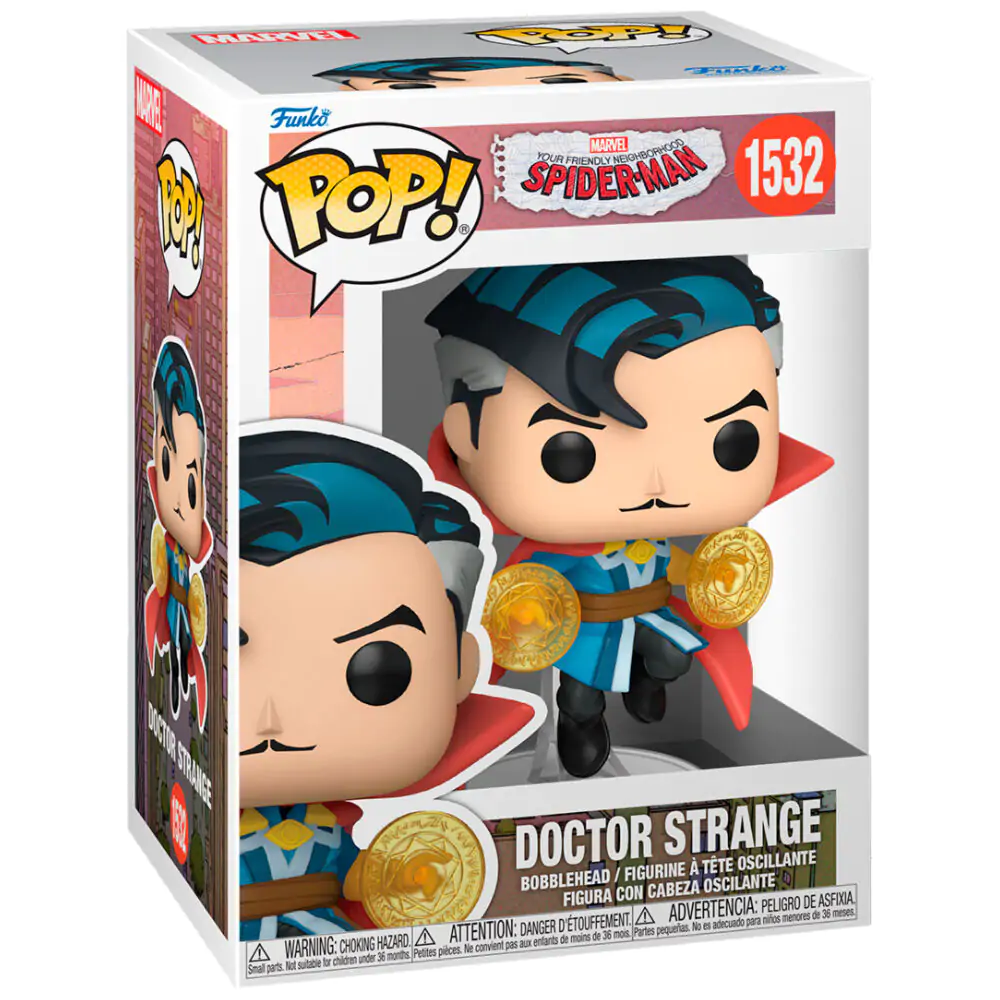 Spider-Man Funko POP! Marvel Vinyl Figure Doctor Strange 9 cm product photo