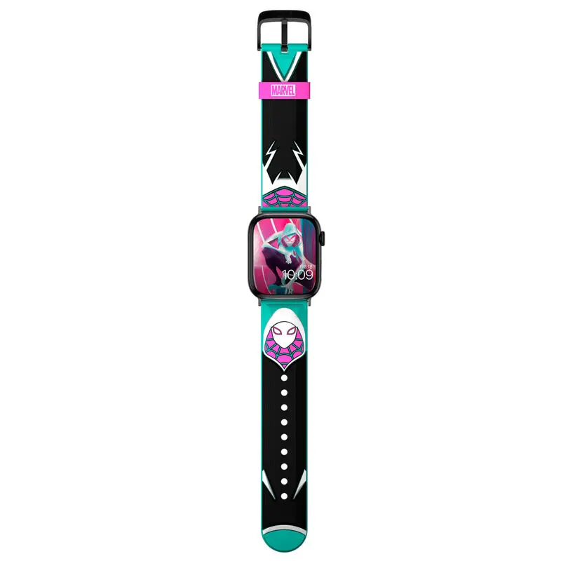Marvel Spiderman Ghost-Spider Gwen strap + face designs product photo