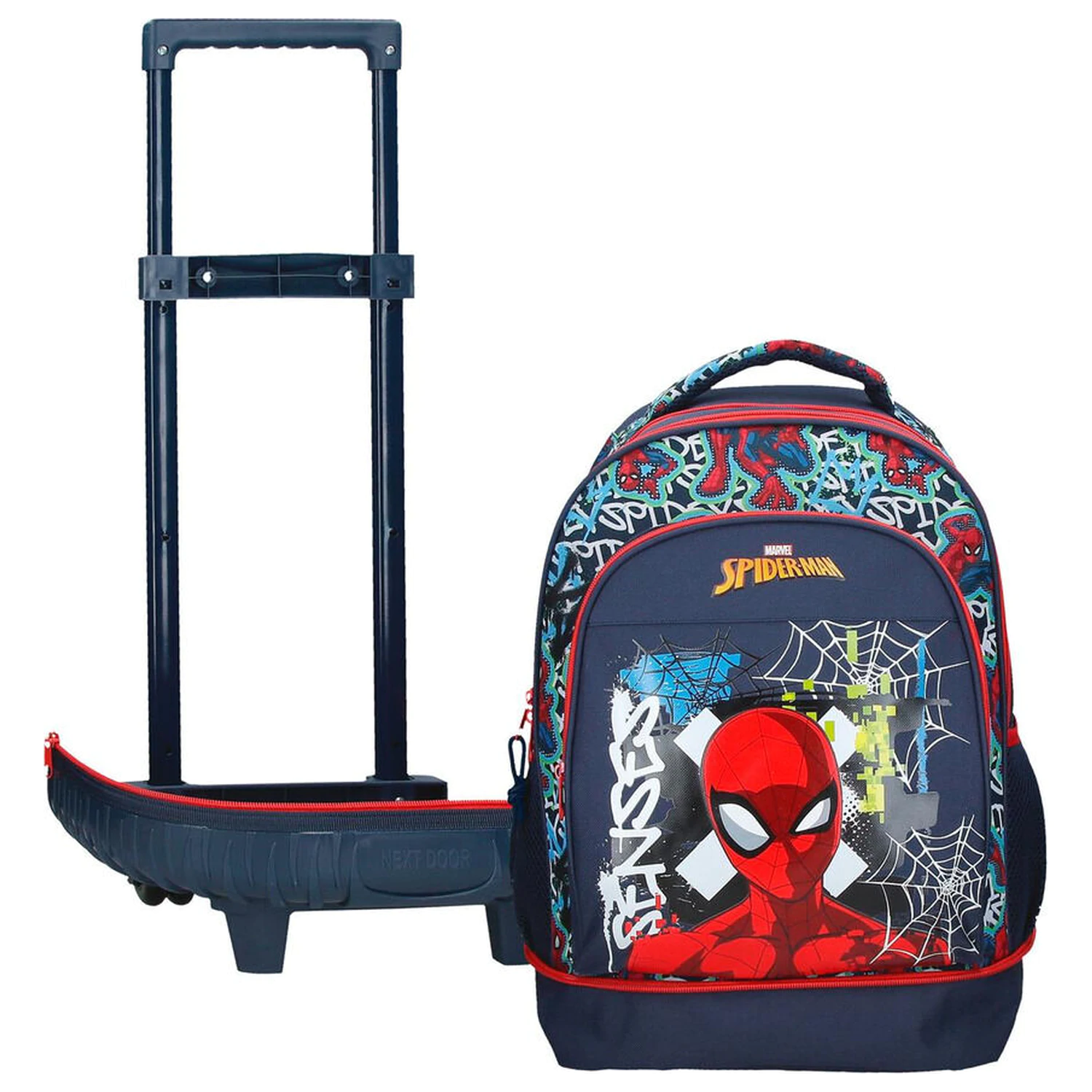 Marvel Spiderman Graffity extraible compact trolley 43cm product photo