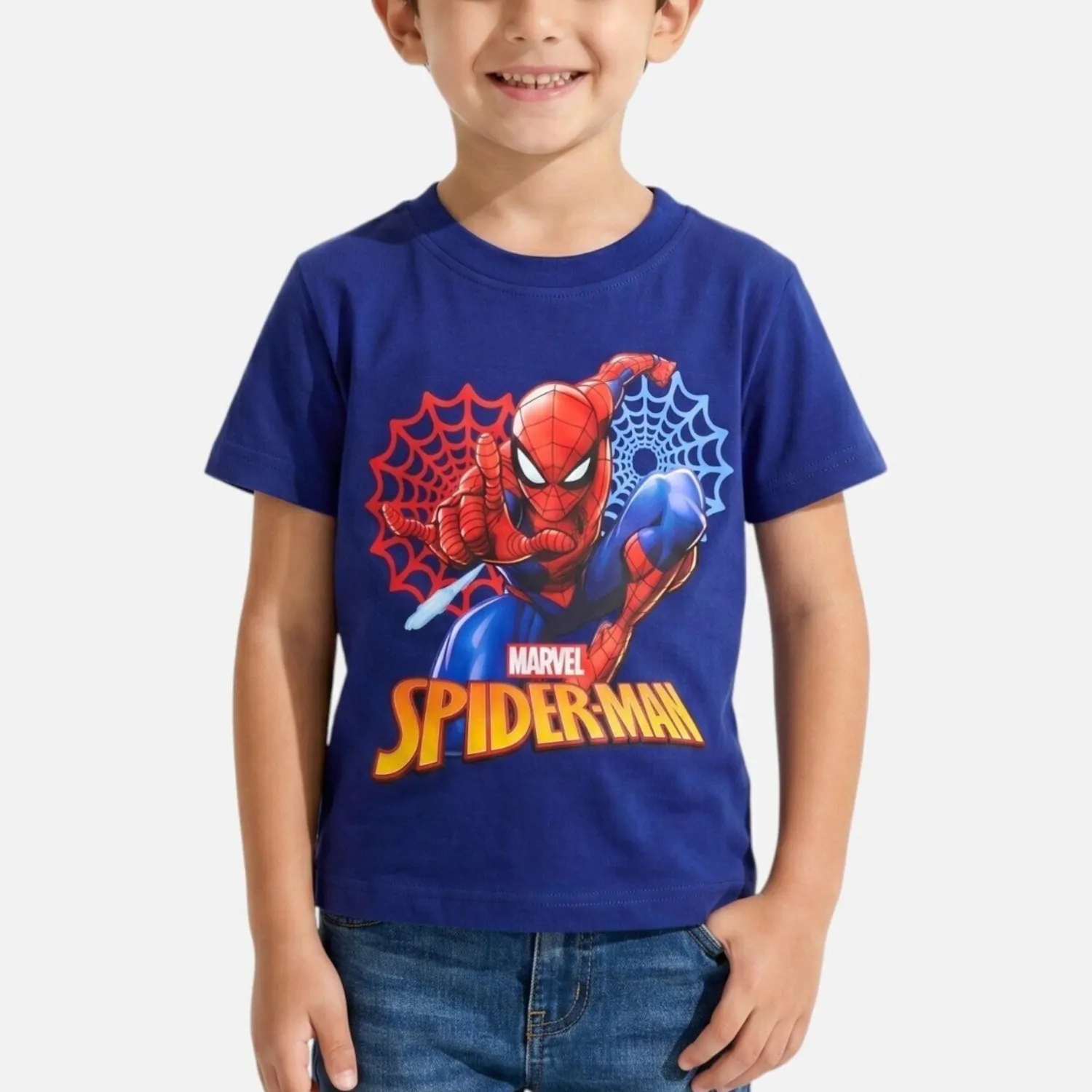 Spider-Man child t-shirt - navy blue product photo