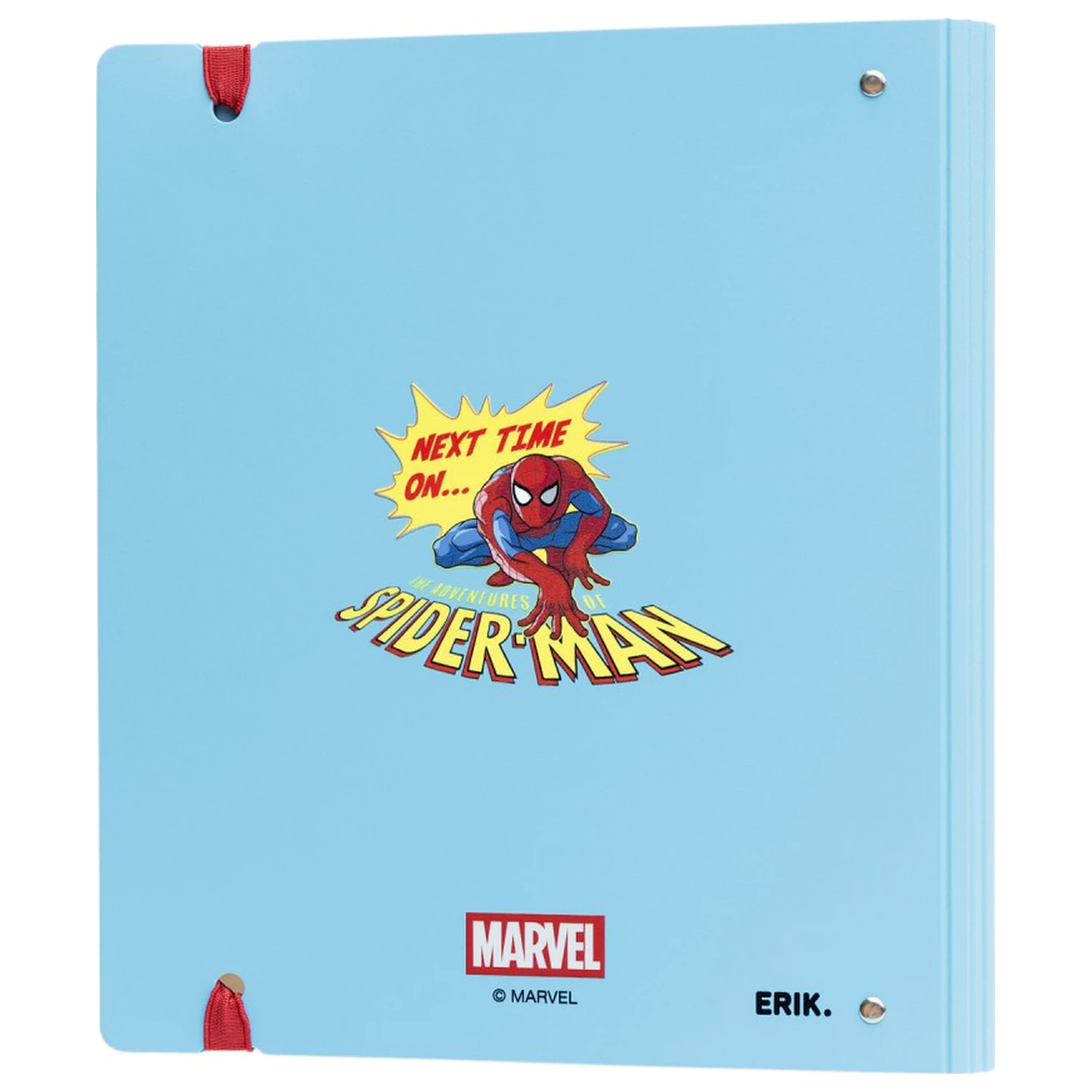 Marvel Spiderman 4 ring folder product photo