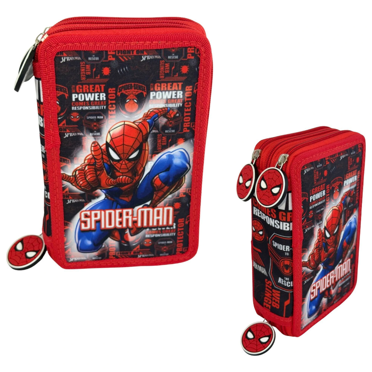 Marvel Spiderman Hero triple pencil case product photo