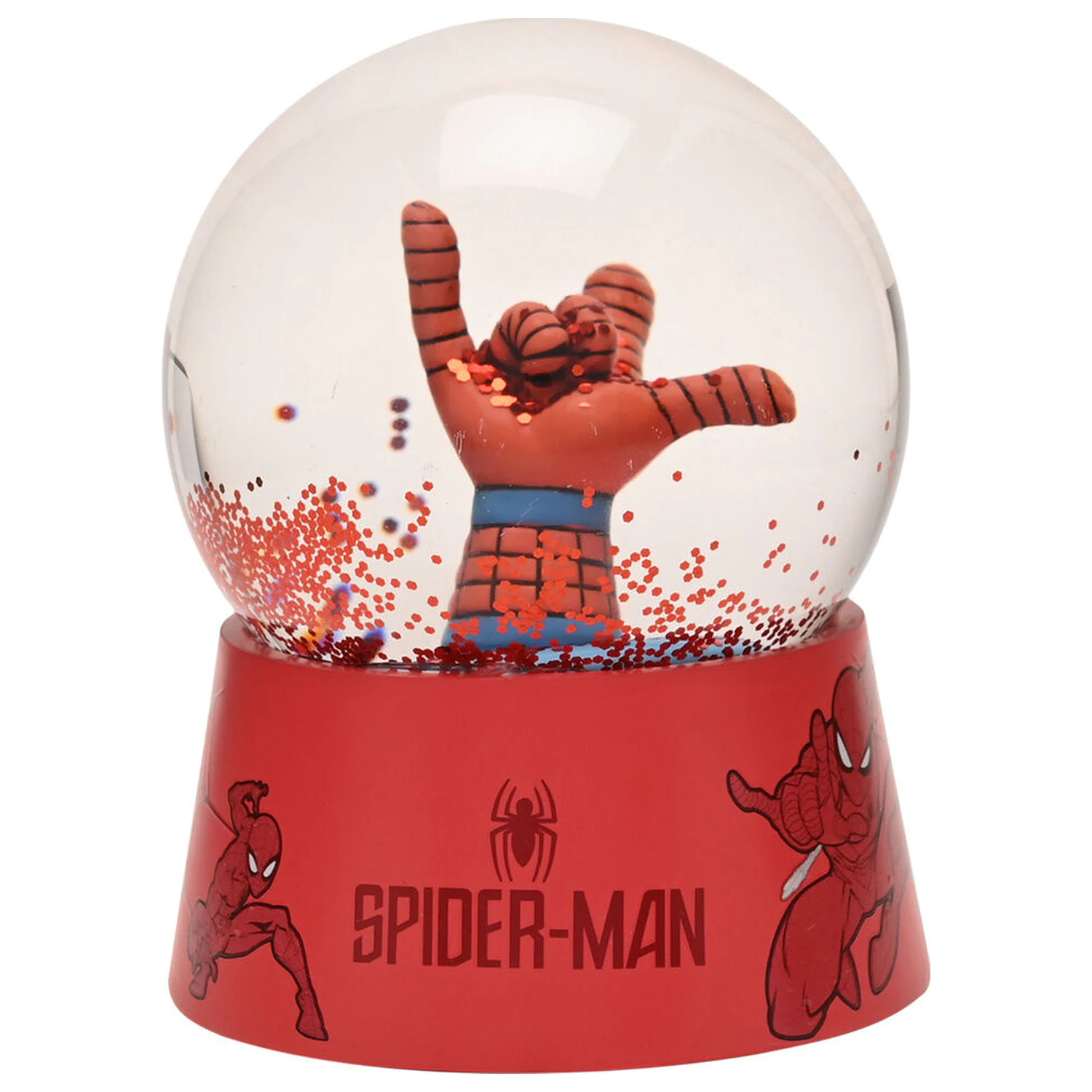 Marvel Spiderman snowball product photo
