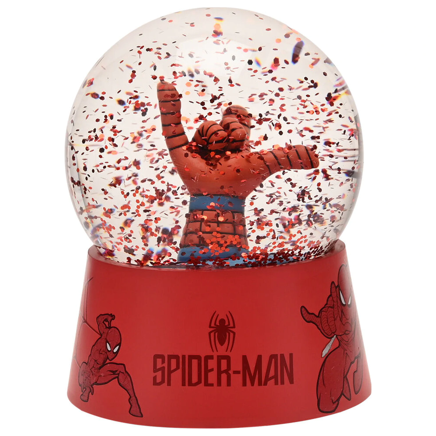 Marvel Spiderman snowball product photo