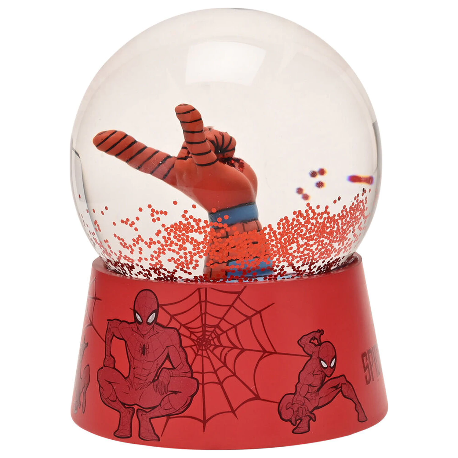 Marvel Spiderman snowball product photo