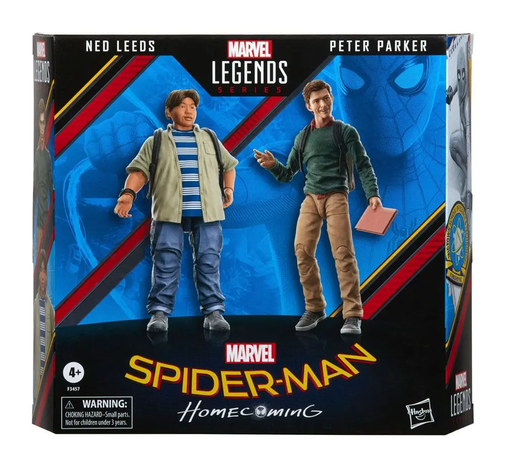 Spider-Man: Homecoming Marvel Legends Action Figure 2-Pack  2022 Ned Leeds &amp; Peter Parker 15 cm product photo