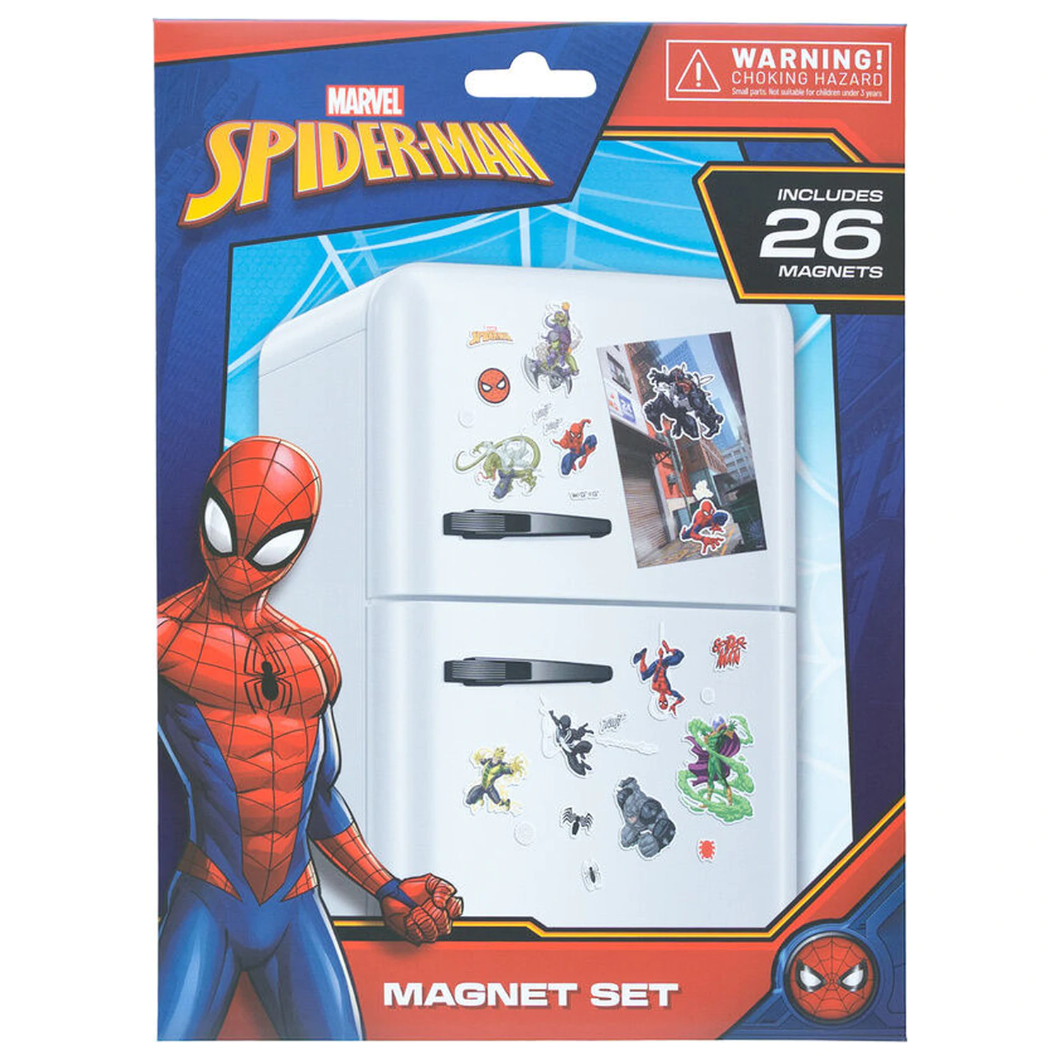 Marvel Spiderman set of die-cut magnets product photo
