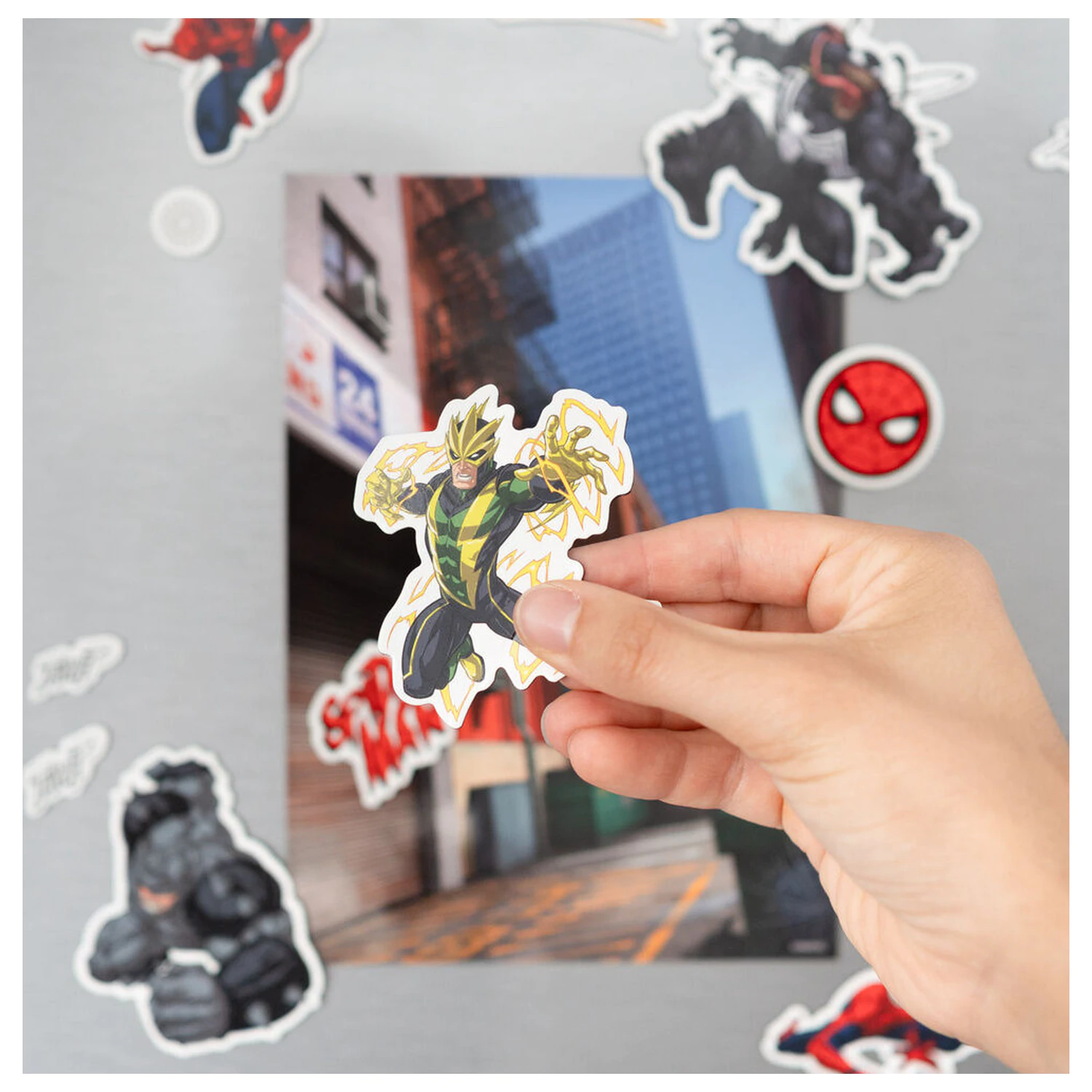 Marvel Spiderman set of die-cut magnets product photo