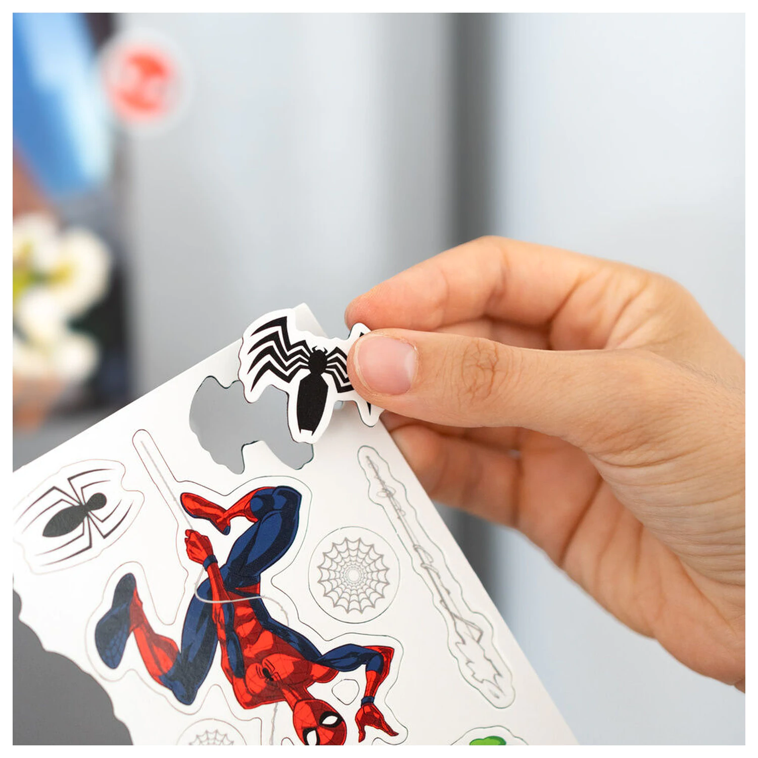 Marvel Spiderman set of die-cut magnets product photo