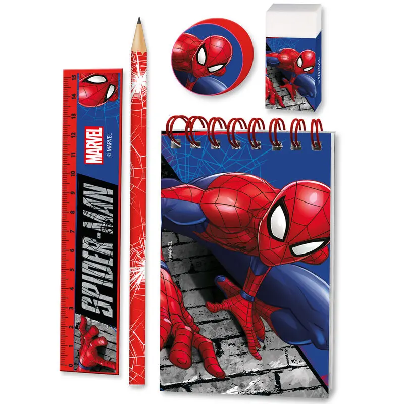 Marvel Spiderman II stationery set 5pcs product photo