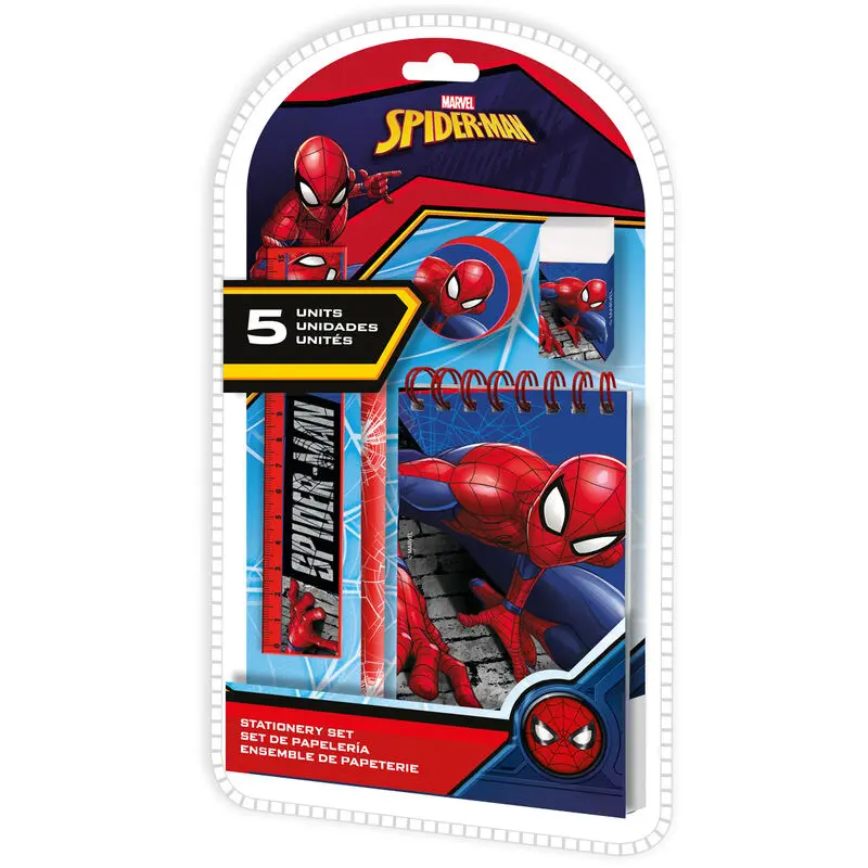 Marvel Spiderman II stationery set 5pcs product photo