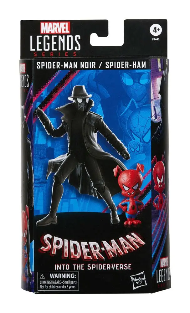 Spider-Man: Into the Spider-Verse Marvel Legends Action Figure 2-Pack 2022 Spider-Man Noir &amp; Spider-Ham 15 cm product photo