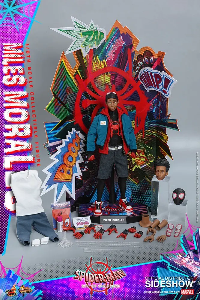 Spider-Man: Into the Spider-Verse Movie Masterpiece Action Figure 1/6 Miles Morales 29 cm product photo