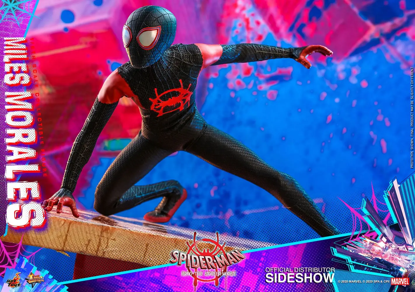 Spider-Man: Into the Spider-Verse Movie Masterpiece Action Figure 1/6 Miles Morales 29 cm product photo